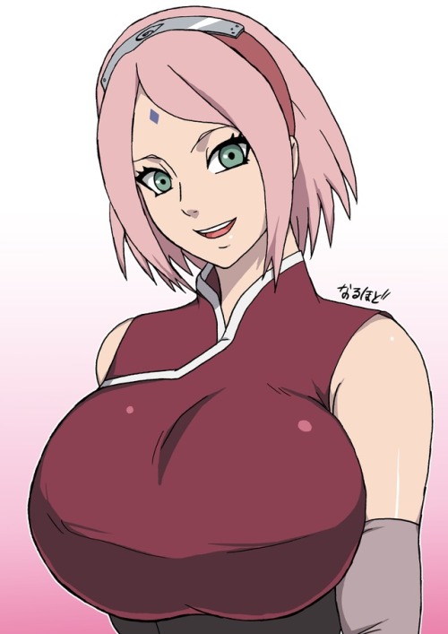 tremelloydbunbury: Naruho’s latest drawing of Sakura Haruno, in her appearance from The Last: Naruto the Movie. http://www.pixiv.net/member_illust.php?mode=medium&illust_id=61710239&uarea=follower_new_illust  < |D’‘‘