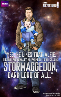 doctorwho:  Do you play Doctor Who: Legacy? Well those guise just told us that a new character, Stormageddon (Dark Lord of All) will be available as of tomorrow! The character will be exclusively in the fan area of the app for the first 30 days as a