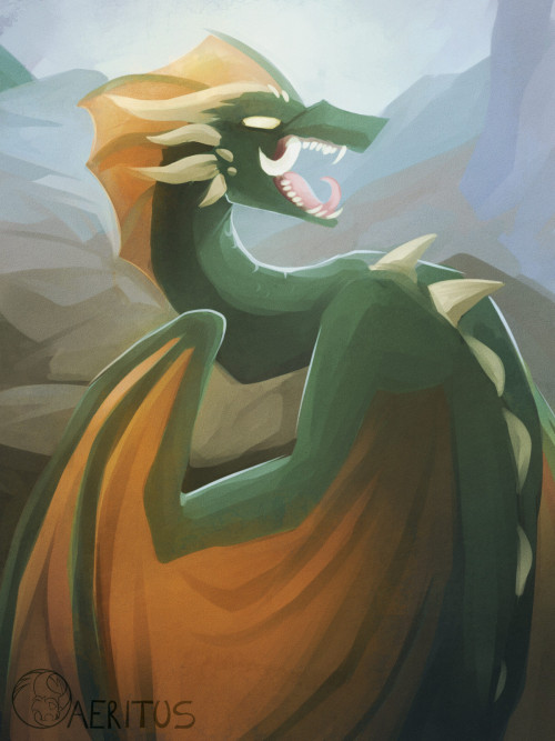 Have also a random dragon done quickly mostly adult photos