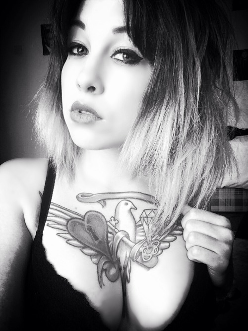 squiglet:  Black and white. 