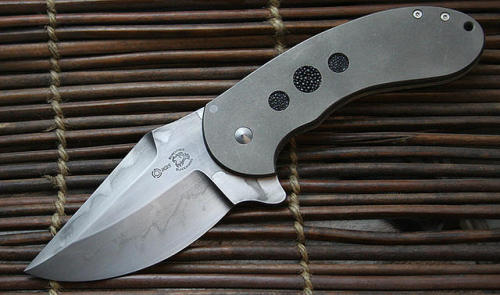 knifepics:  Folder by Michael Burch (Burchtree Blades)