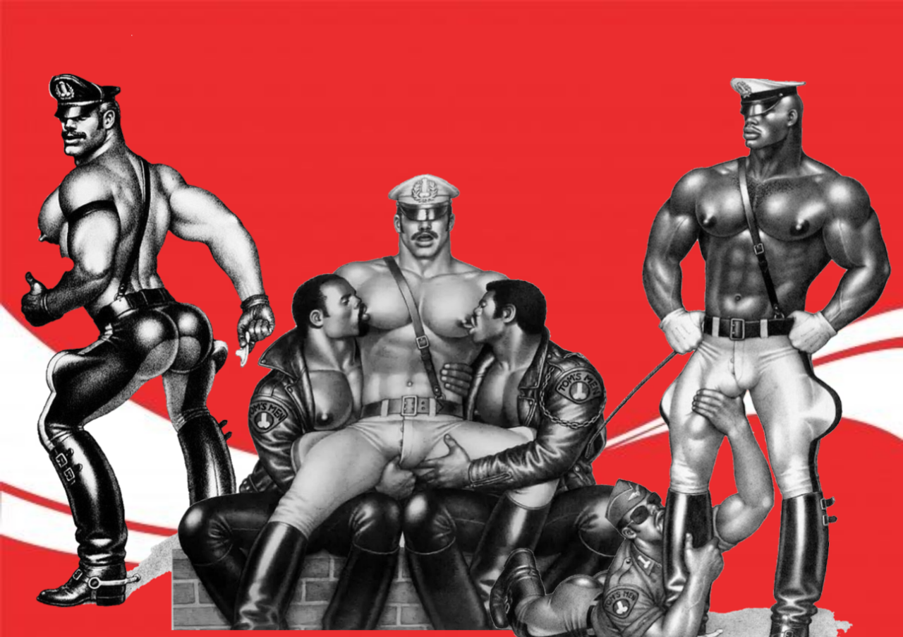 stefanpoison:Tom off finland There lots of nippleplay in the art by Tom of Finland 🔥🔥