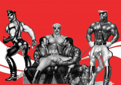 stefanpoison:Tom off finland There lots of nippleplay in the art by Tom of Finland 🔥🔥