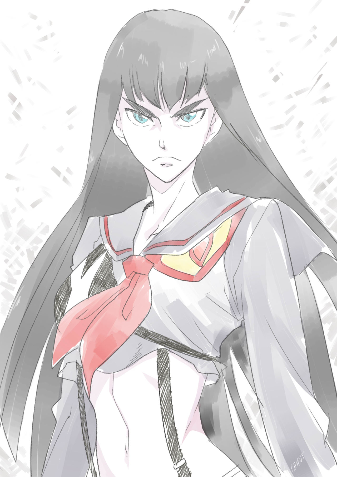 chipu-tan:  Milady doodle before I take a nap and say hello to le night life aka