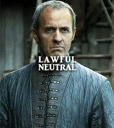   Lawful, implying honor and respect for society’s rules; Chaotic, implying rebelliousness and individualism; and Neutral, being the middle ground between the two extremes.   Good, implying altruism and respect for life; Evil, implying the absence of
