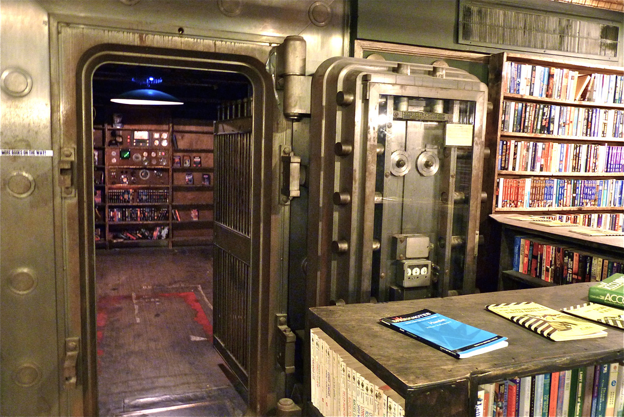 hands-in-the-air:  The Last Bookstore in downtown L.A., California’s largest independent
