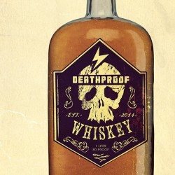 spectronium:  Another shot of #DeathProof #Whiskey ! “Make mine DeathProof” - #spectronium #design #art #conceptdesign #drink #label