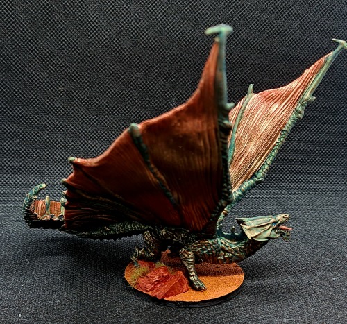 Another Dragon! One Day I Might Get Sick Of Painting Dragons, But It Sure Isn't Today!