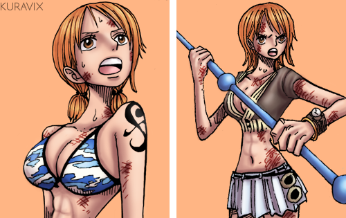 kuravix:  Happy Birthday to the beautiful and talented navigator, Nami ♥