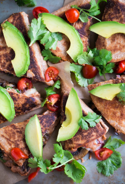 Do-Not-Touch-My-Food:  Veggie Quesadillas