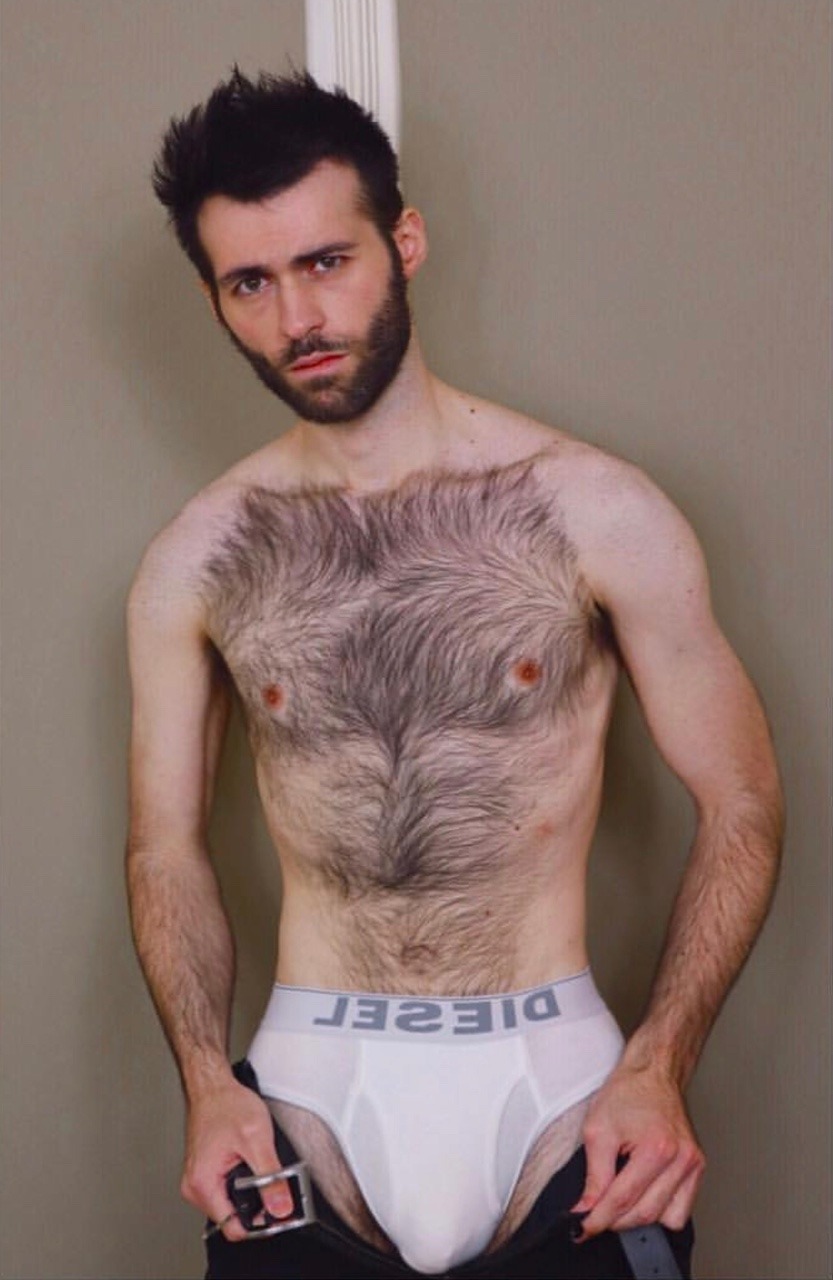 Young and hairy