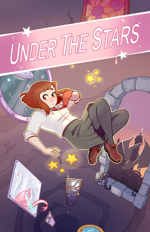 A cover I made for the Uravity zine. I really had fun giving Uraraka the Alice in Wonderland treatme