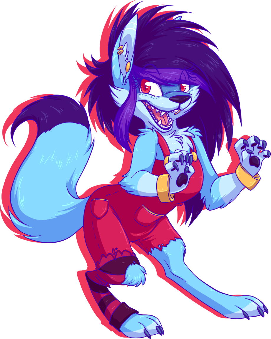 wiindie:  Grr!! I LOVE this character! The design is just fantastic, and of course,