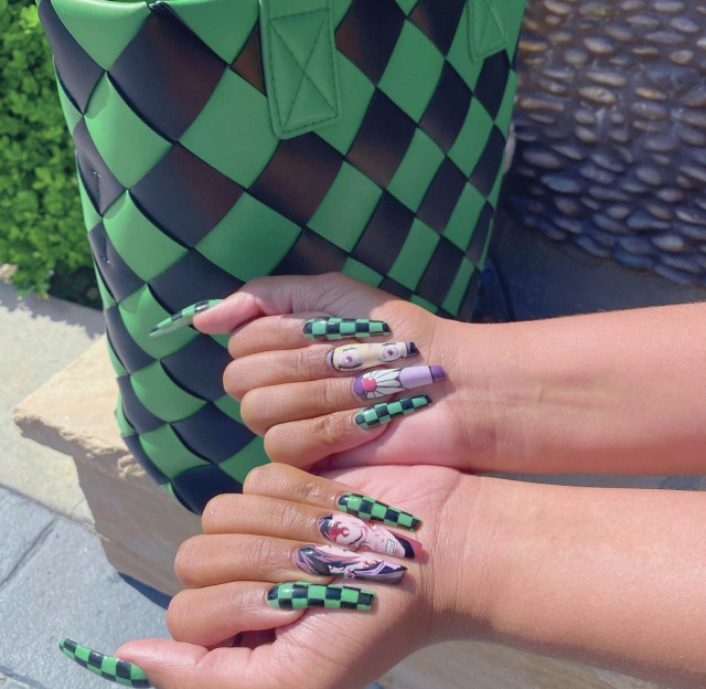 Tanjiro Nails Tumblr Posts Tumbral Com Tanjiro Nails Tumblr Posts Tumbral Com