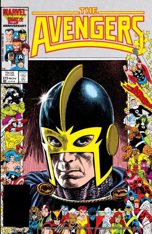 marvel1980s: 1986 - Anatomy of a Cover - Avengers #273 by Tom Palmer 