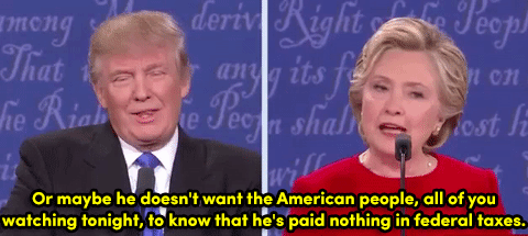 impuretale:  micdotcom:  Hillary Clinton won the first debate and it wasn’t even close That sound you hear is the entire Democratic Party exhaling. Hillary Clinton commanded the first debate by letting Trump shoot himself in the foot over and over