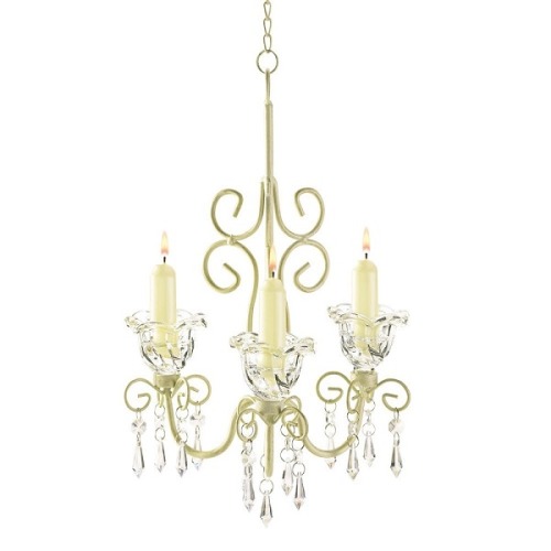 Source: Gifts & Decor Shabby Elegance Small Chandeliers