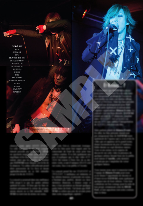 Preview of the article about Satsuki in the next issue of VYPER Japanese Music Magazine ! Pre-Order 