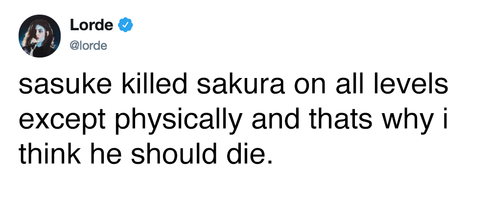 sandorclegane:  himakamaka: sorry i guess i only listen to lorde now 