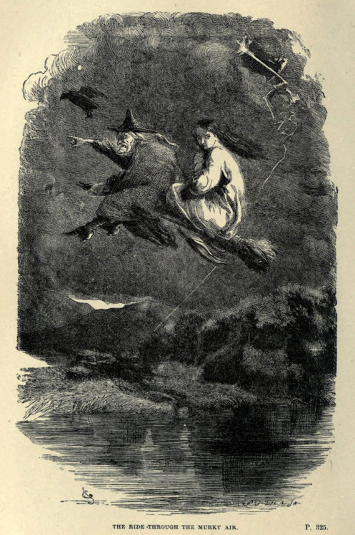 John Gilbert (1817-1897), &lsquo;The Ride..&rsquo;, &ldquo;The Lancashire Witches&rd