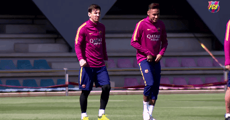 neymar-jr-world:  FC Barcelona Training Session [11.04.16] 
