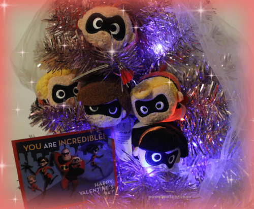 The Incredibles Tsum Tsum valentines