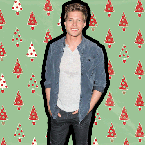 hunterparrishwrites:  Hunter Parrish Christmas Icons [1/3] 