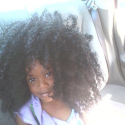 dysfunctunal:  naturalhairqueens:  OMG! She’s so adorable! All of that beautiful hair too!  OmgggggggGGGG