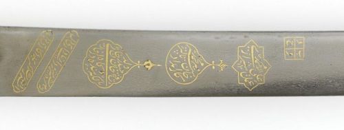 art-of-swords:Abbasi Tulwar SwordArtist/Maker: Ali Muhammad Shirazi Dated: 18th century Place of ori