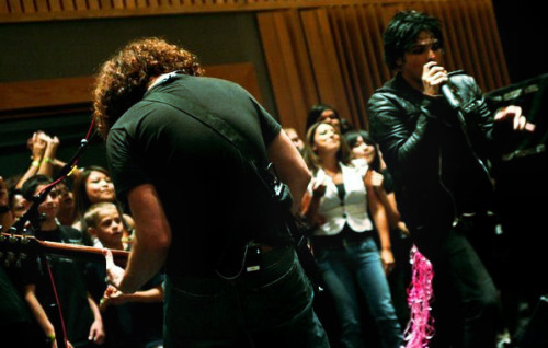 radgerard:Kevin & Bean’s Breakfast With My Chemical Romance, July 2007 3/4 