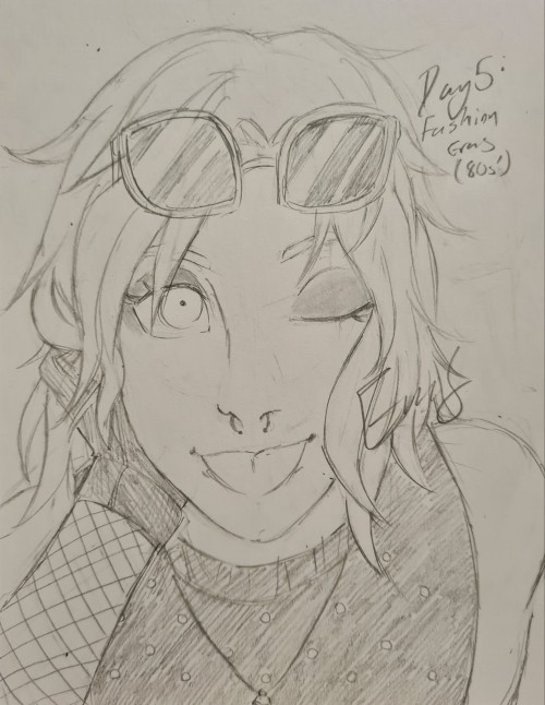 Sakura Week: Day 5 - Fashion Eras ('80s)