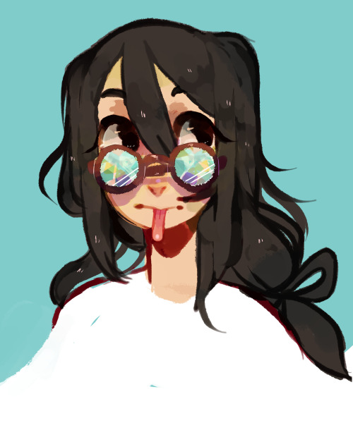 lambcurl:tonights prompt from the mha69min twitter which was glasses
