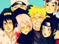 naru-news:  “TEAM 7”   Credit : @mirinmodoki