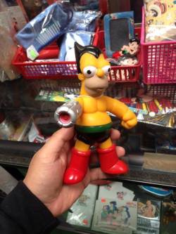 knockoffbootlegs:  Astroboy/ Homer Simpson