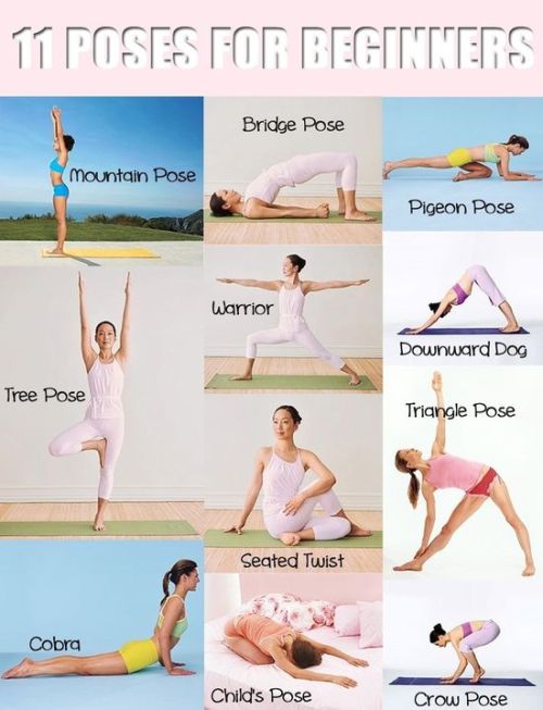 11 Yoga Poses For Be