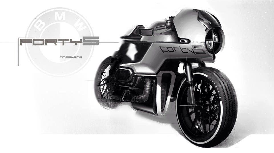 caferacerpasion:  Awesome design! BMW Cafe Racer by   redpencilpropeller | caferacerpasion.com