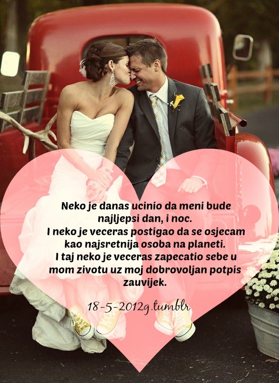 Stihovi najljepši za vjenčanja ljubavni Vjenčani stihovi