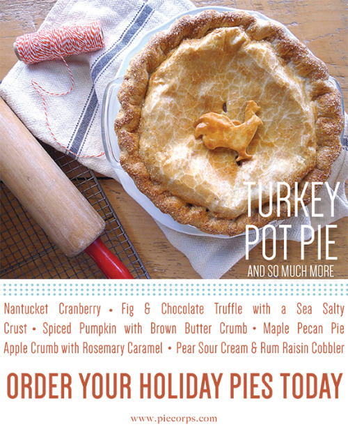 Now’s the time to pre-order that pie for Thanksgiving dinner! With so many options, we’re sure you’ll be a crowd pleaser!