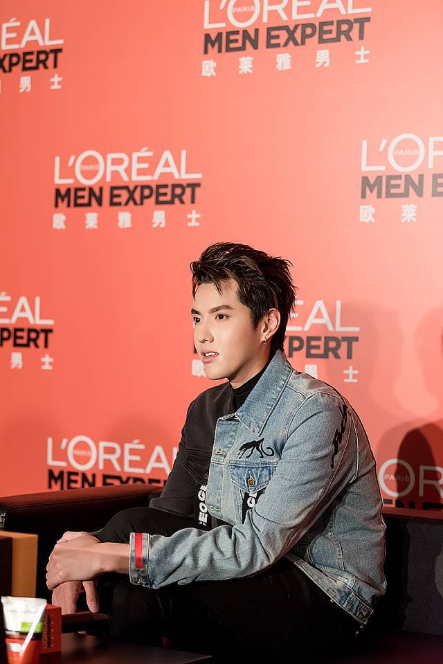 step by step — Conversing face to face with Kris Wu, I wanted to