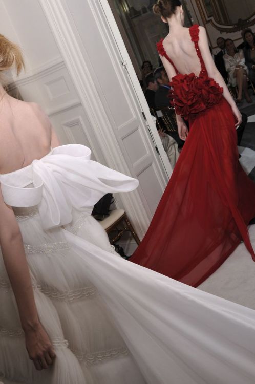 N°130 The Back #12(Picture from Valentino fashion show)