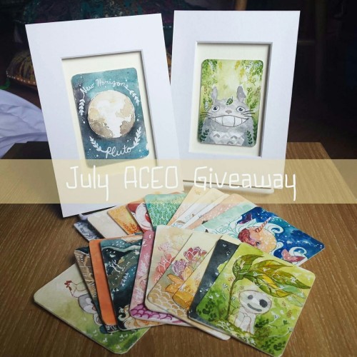 Hi, everyone! Im currently hosting an ACEO giveaway on Instagram, but I&rsquo;ll post entry here too