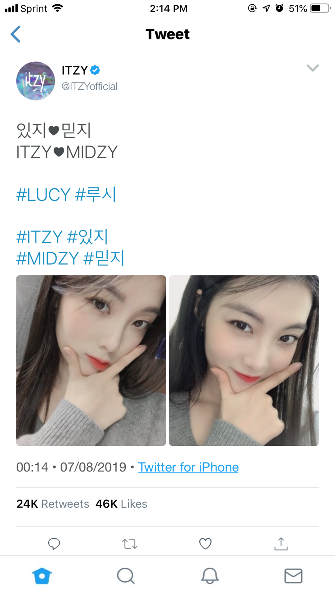 Fandom name itzy 40 Most