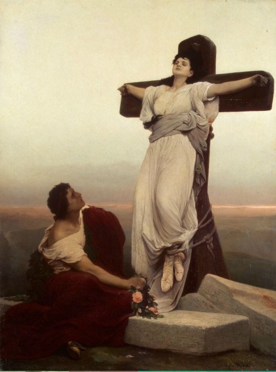 thegreatwound:Christa (1974) by Edwina Sandys • Woman Crucified￼ (1913) by Frantisek