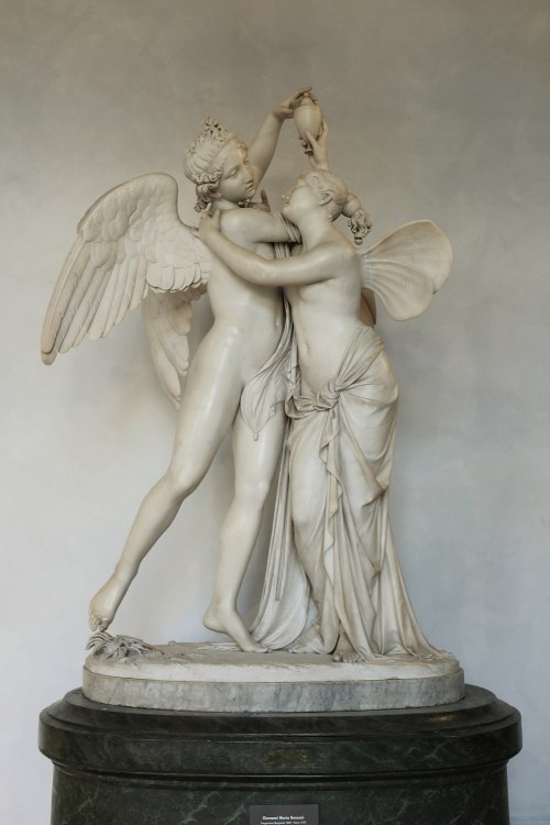 the-evil-clergyman:  Amore e Psiche by Giovanni Maria Benzoni (1845)