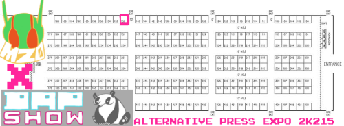 isthistakenalready: tofuplusbeast: M-Zero-Oh is going to APE’15! I’ll be at Alternative Press Expo