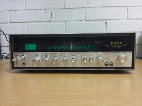 Sony STR-6036 FM Stereo FM/AM Receiver, 1970