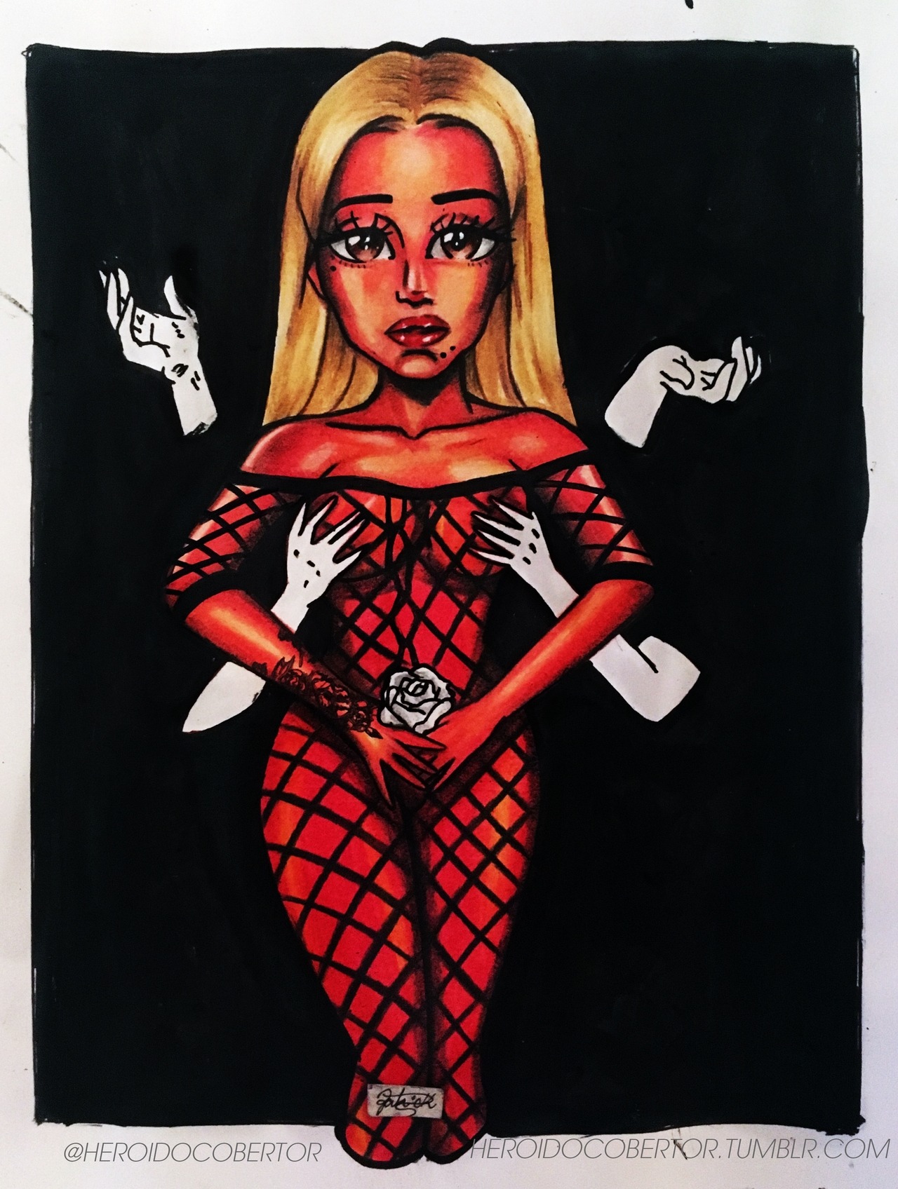Drawing & Scribble — Iggy Azalea - Survive The Summer (Cover) ☀ Follow...