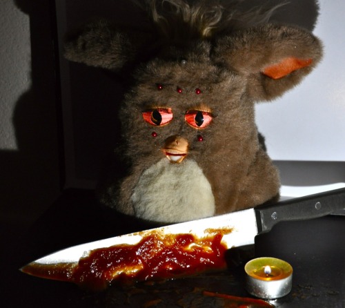 Possessed furby after a killing spree