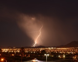 Some Lightning from last night. 7/1/15. Shot from Boulder Station.