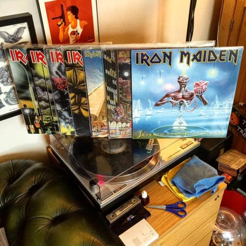 In lieu of seeing @ironmaiden today at #DL2016 I have decided to have my own &lsquo;Maiden Fest&